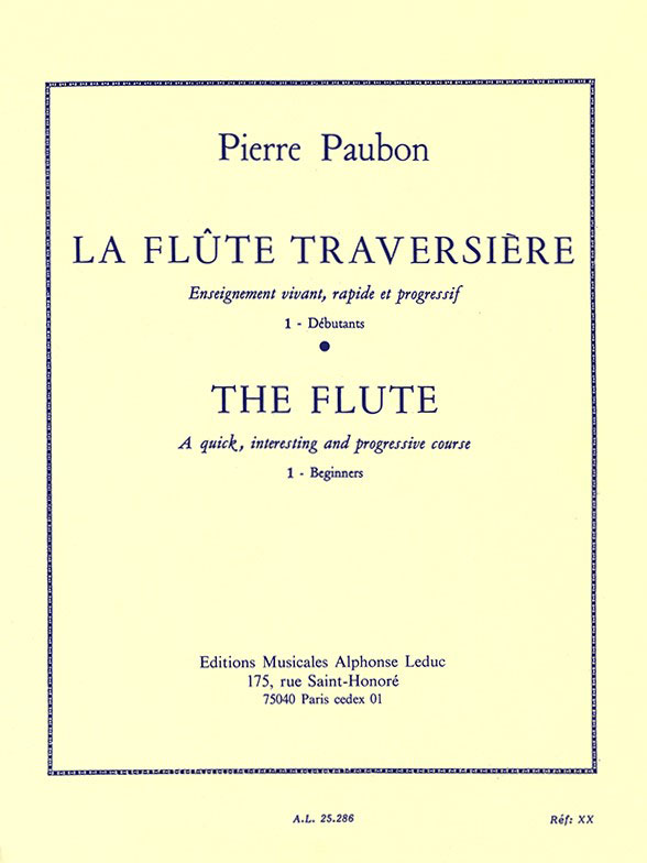 LEDUC PAUBON PIERRE - LA FLUTE TRAVERSIERE VOL.1