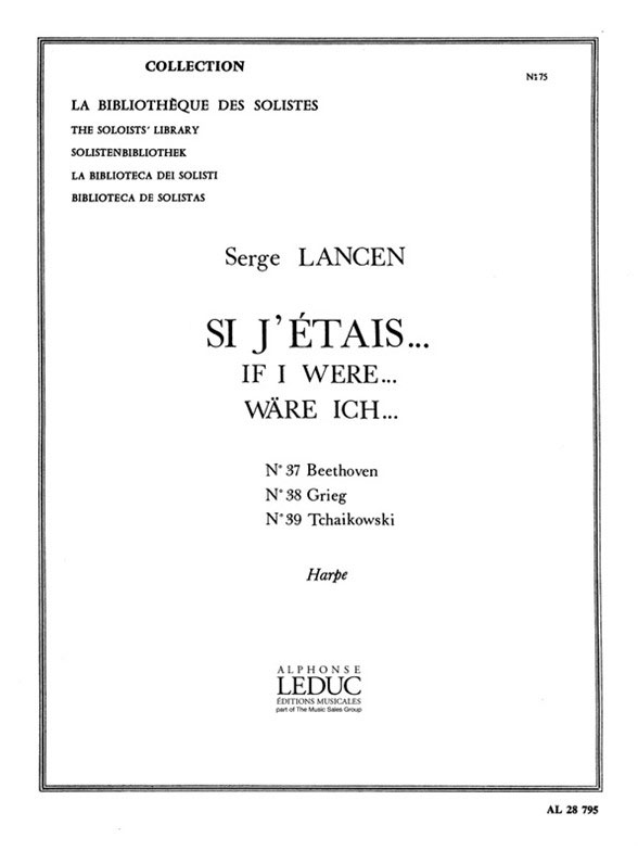LEDUC LANCEN S. - SI J'ETAIS... - HARPE