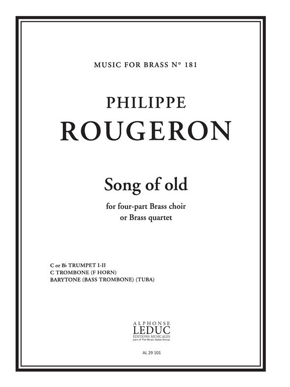 LEDUC Rougeron Philippe - Song Of Old