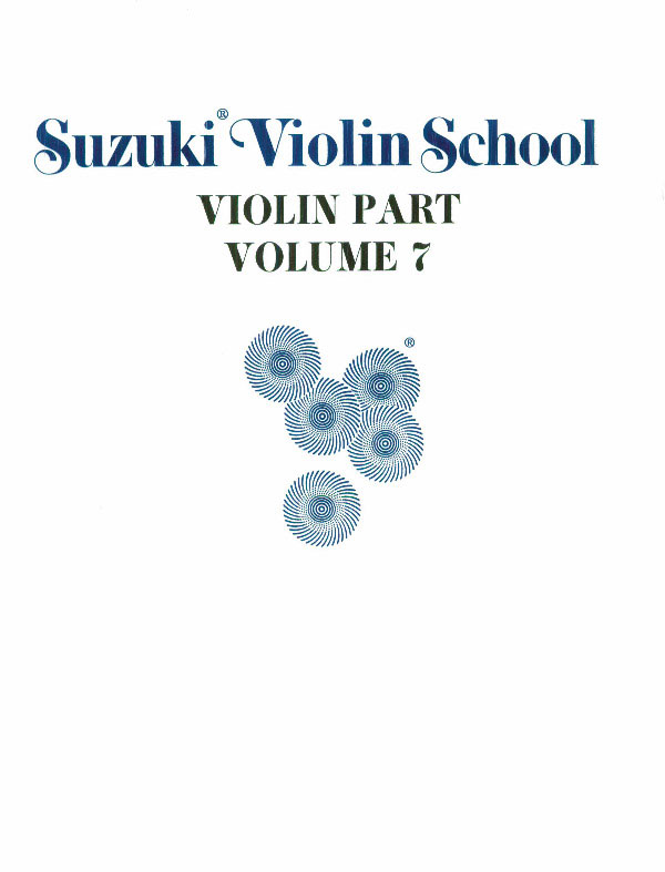 ALFRED PUBLISHING SUZUKI VIOLIN SCHOOL VIOLIN PART VOL.7 - VIOLON