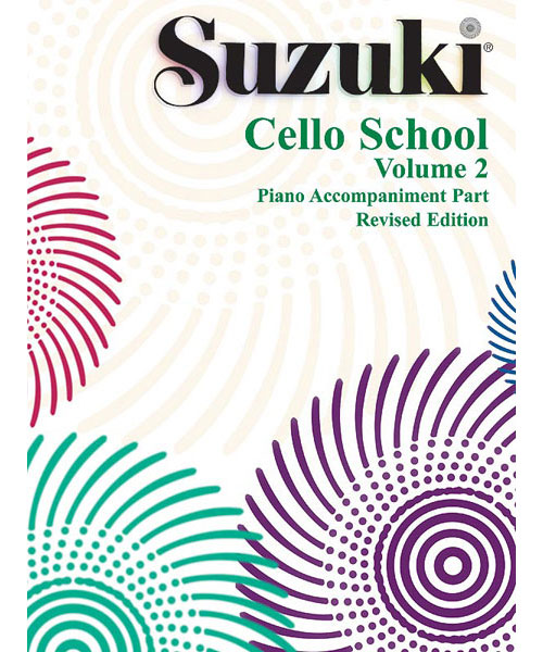 ALFRED PUBLISHING Suzuki - Cello School Vol.2 - Accompagnement De Piano
