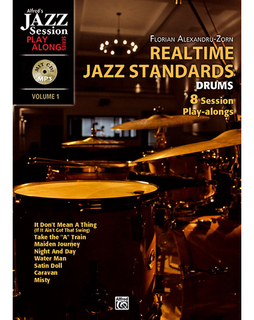 ALFRED PUBLISHING REALTIME JAZZ STANDARDS - DRUMS
