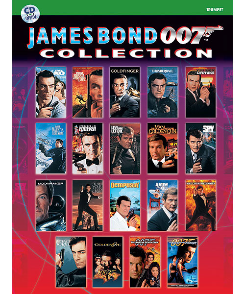 ALFRED PUBLISHING BARRY JOHN - JAMES BOND 007 COLLECTION - TRUMPET AND PIANO