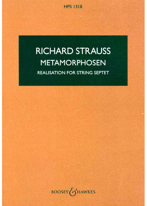 BOOSEY & HAWKES Strauss Richard - Metamorphosen - Conducteur Poche