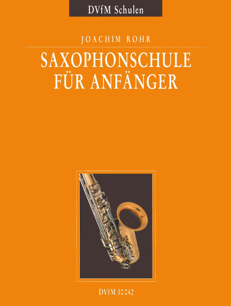 EDITION BREITKOPF ROHR J./ZIEGENRUCKER W. - SAXOPHONSCHULE FUR ANFANGER - SAXOPHONE