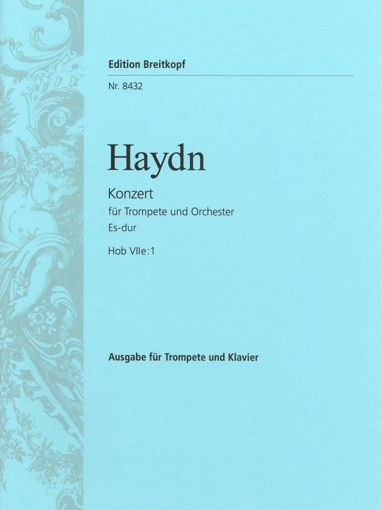 EDITION BREITKOPF HAYDN JOSEPH - TROMPETENKONZERT ES HOB VIIE:1 - TRUMPET, ORCHESTRA