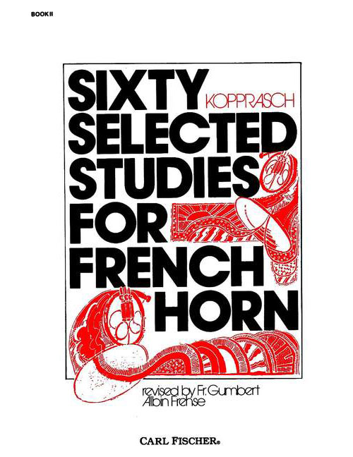CARL FISCHER KOPPRASCH C. - 60 SELECTED STUDIES VOL.2 - COR 