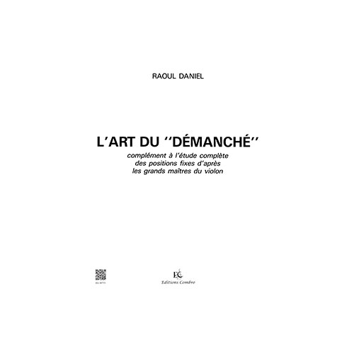 COMBRE DANIEL RAOUL - L'ART DU DEMANCHE - VIOLON