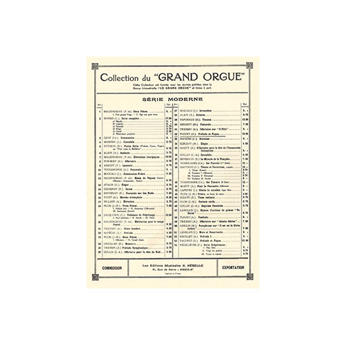COMBRE FLEURY ANDRE - PRELUDE ET FUGUE - ORGUE