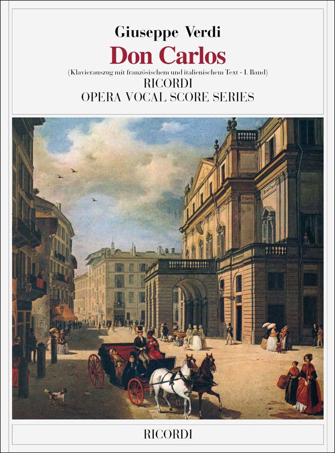 RICORDI VERDI G. - DON CARLOS - CHANT ET PIANO