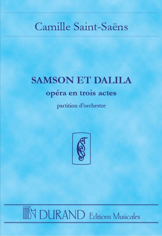 DURAND SAINT SAENS C. - SAMSON ET DALILA - CONDUCTEUR POCHE