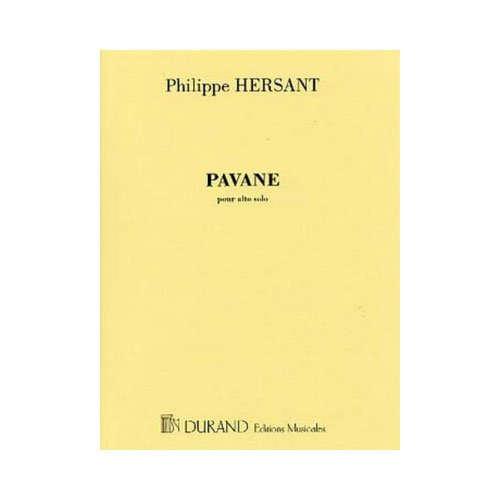 DURAND HERSANT P. - PAVANE - ALTO SEUL