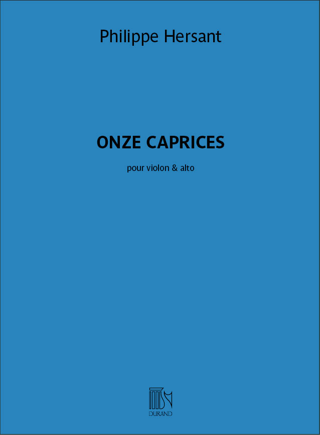 DURAND HERSANT PH. - ONZE CAPRICES - VIOLON & ALTO