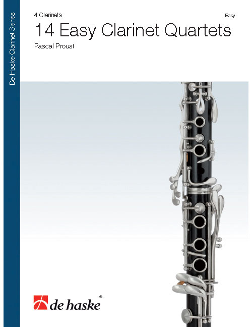 DEHASKE PROUST P. - 14 EASY CLARINET QUARTETS 