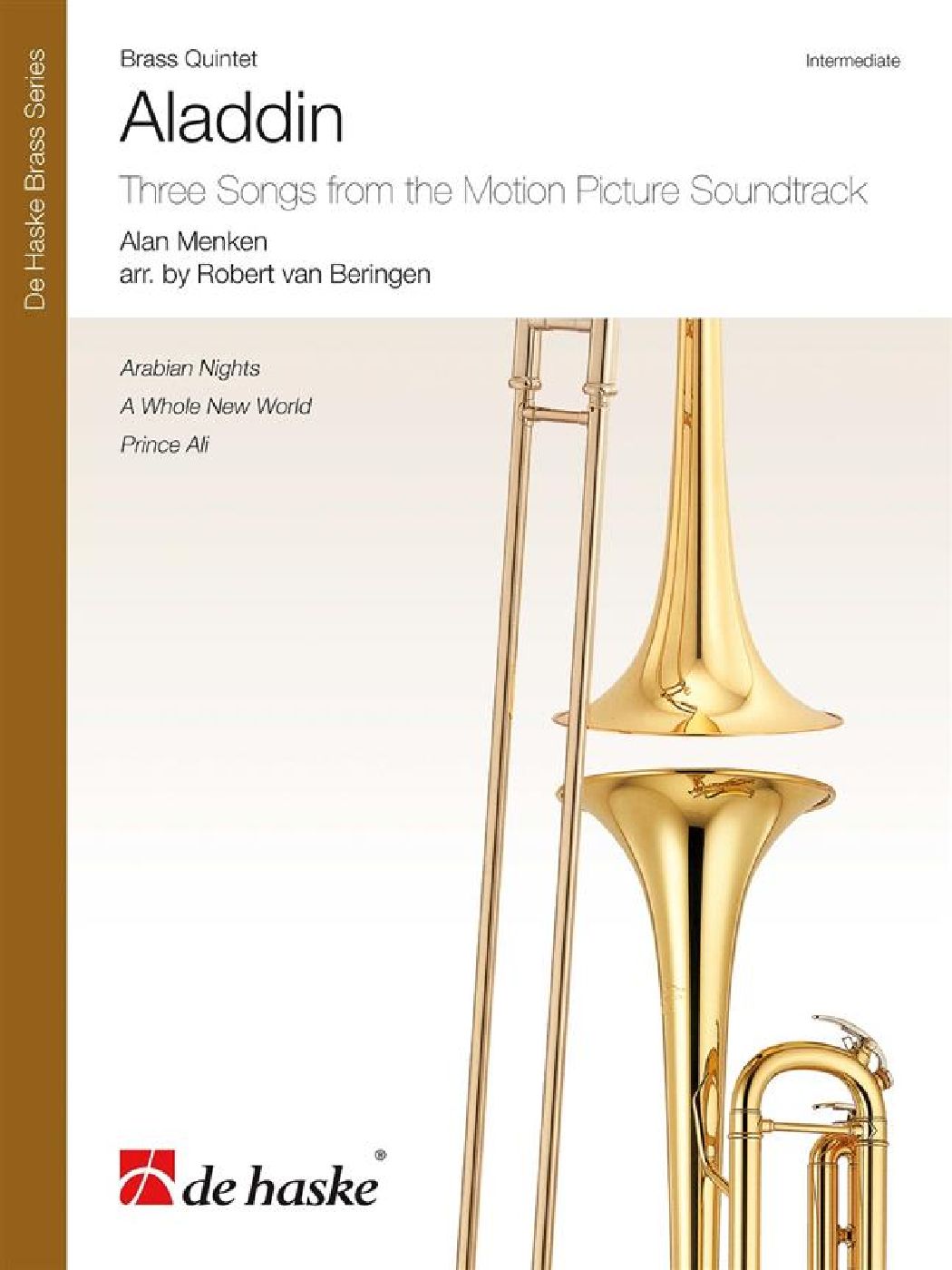 DEHASKE ALAN MENKEN - ALADDIN - QUINTETTE DE CUIVRES