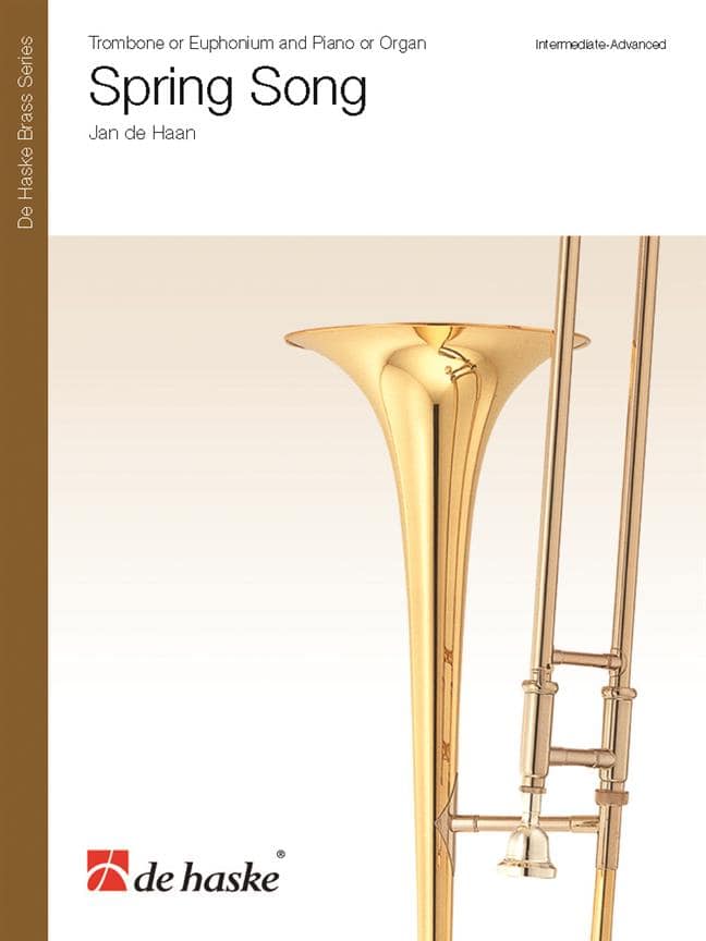 DEHASKE JAN DE HAAN - SPRING SONG - TROMBONE OU EUPHONIUM ET PIANO