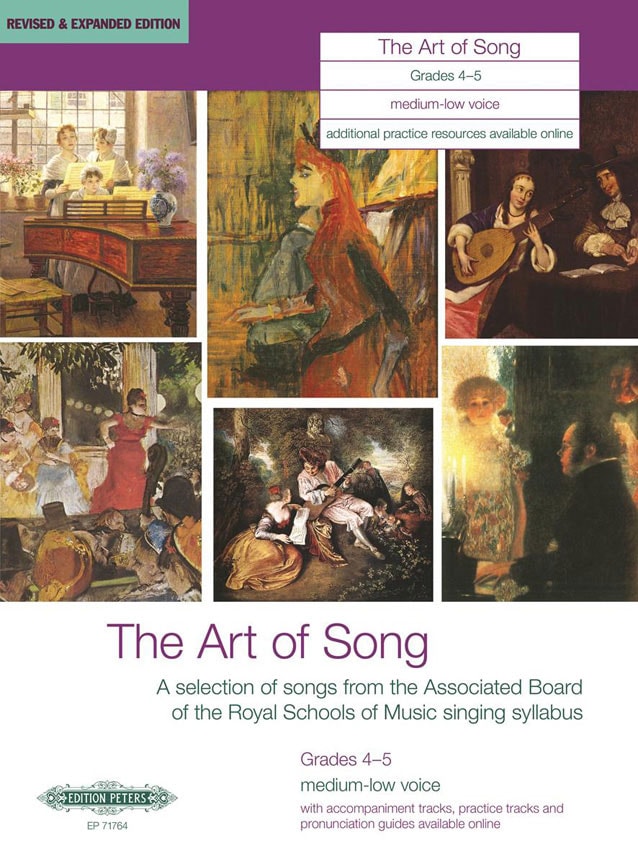 EDITION PETERS ART OF SONG (REVISED & EXPANDED EDITION) GRADES 4-5, MEDIUM-LOW VOICE - VOICE AND PIANO (PAR 10 MINI