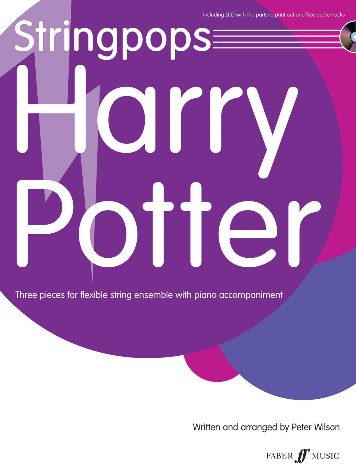 FABER MUSIC STRINGPOPS HARRY POTTER + CD - SCORE