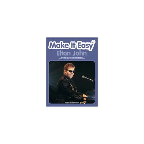 FABER MUSIC JOHN ELTON - MAKE IT EASY - PVG