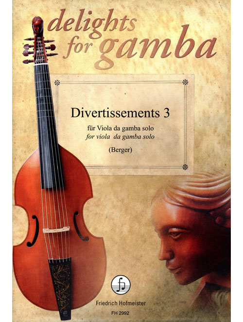 HOFMEISTER DIVERTISSEMENT 3 - VIOLE DE GAMBE 