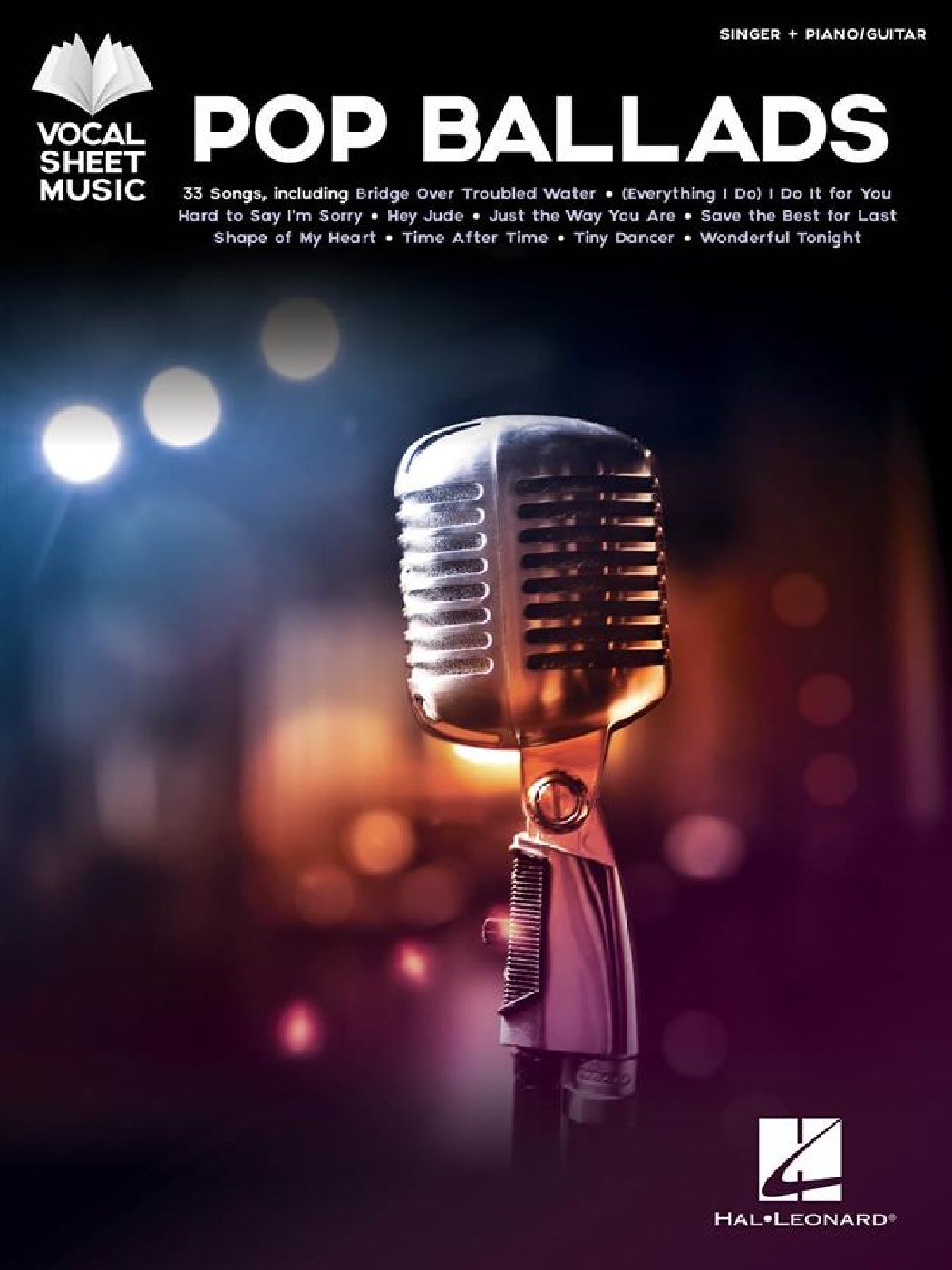HAL LEONARD Pop Ballads - Piano, Voix, Guitare