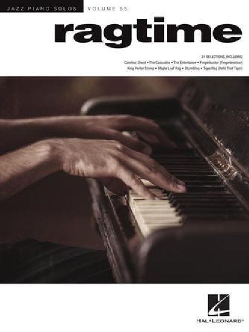 HAL LEONARD RAGTIME - PIANO - JAZZ PIANO SOLOS SERIES VOLUME 55
