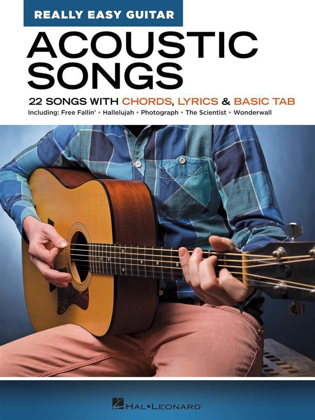 HAL LEONARD ACOUSTIC SONGS - REALLY EASY GUITAR SERIES