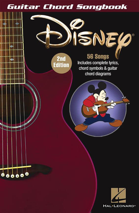 HAL LEONARD DISNEY - GUITAR CHORD SONGBOOK - 2ND EDITION