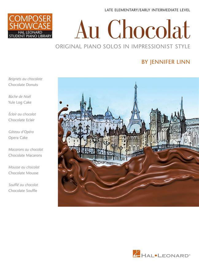 HAL LEONARD Linn Jennifer - Au Chocolat - Original Piano Solos