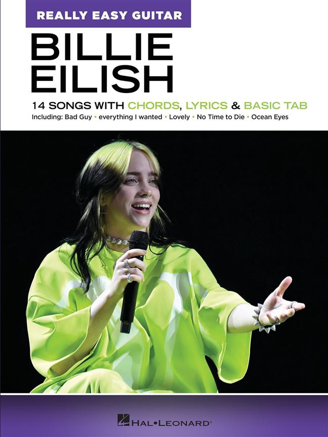 HAL LEONARD Billie Eilish - Really Easy Guitar