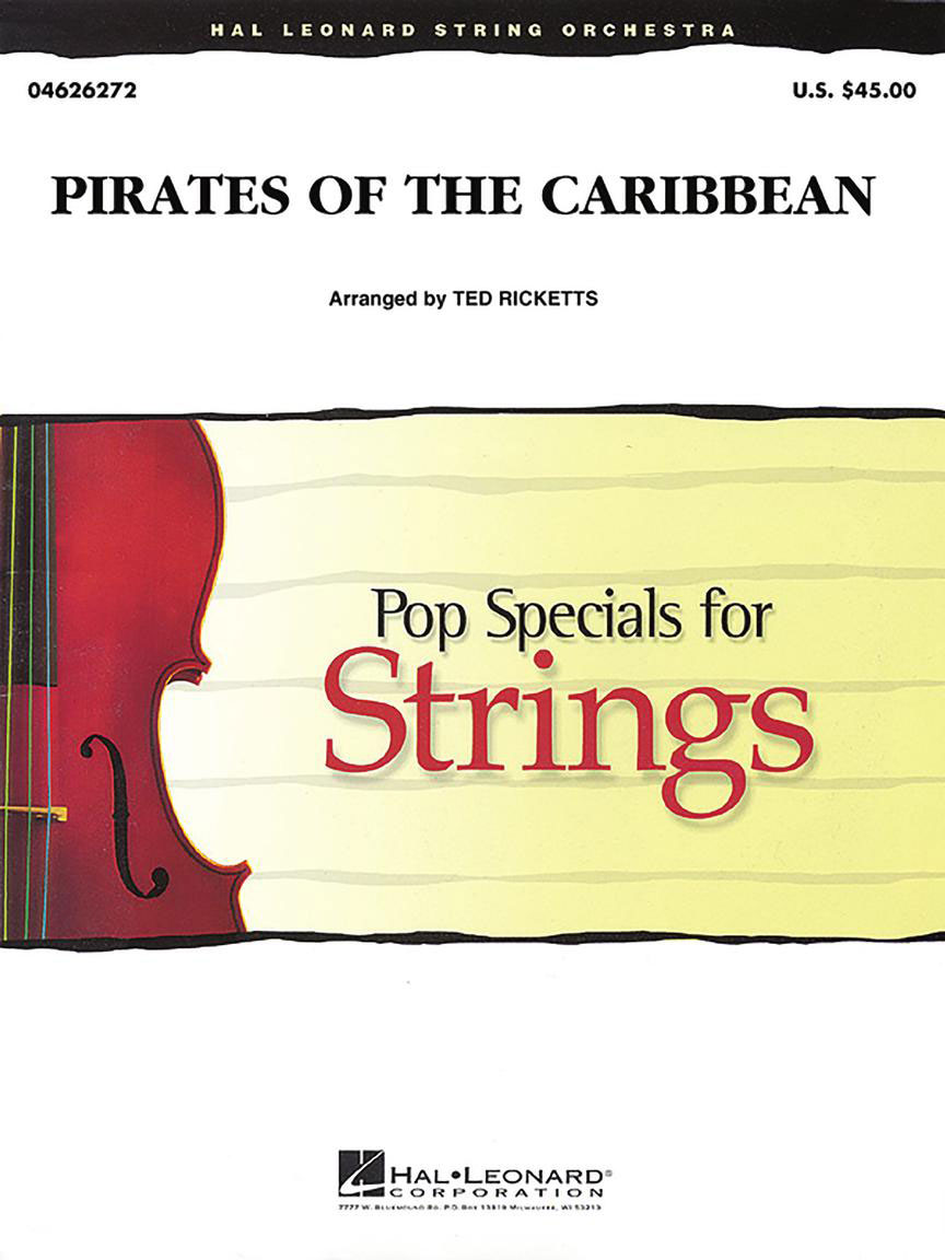 HAL LEONARD BADELT KLAUS - PIRATES OF THE CARIBBEAN - SCORE AND PARTS