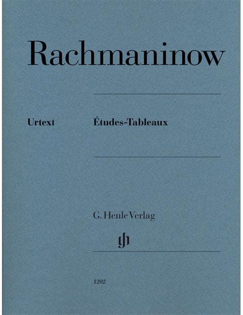 HENLE VERLAG RACHMANINOV S. - ETUDES TABLEAUX