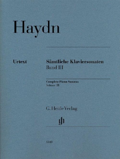 HENLE VERLAG Joseph Haydn - Complete Piano Sonatas Volume III PB. - Piano