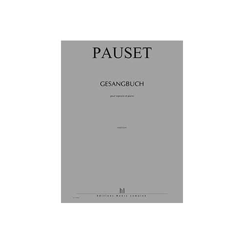 LEMOINE PAUSET BRICE - GESANGBUCH - SOPRANO, PIANO
