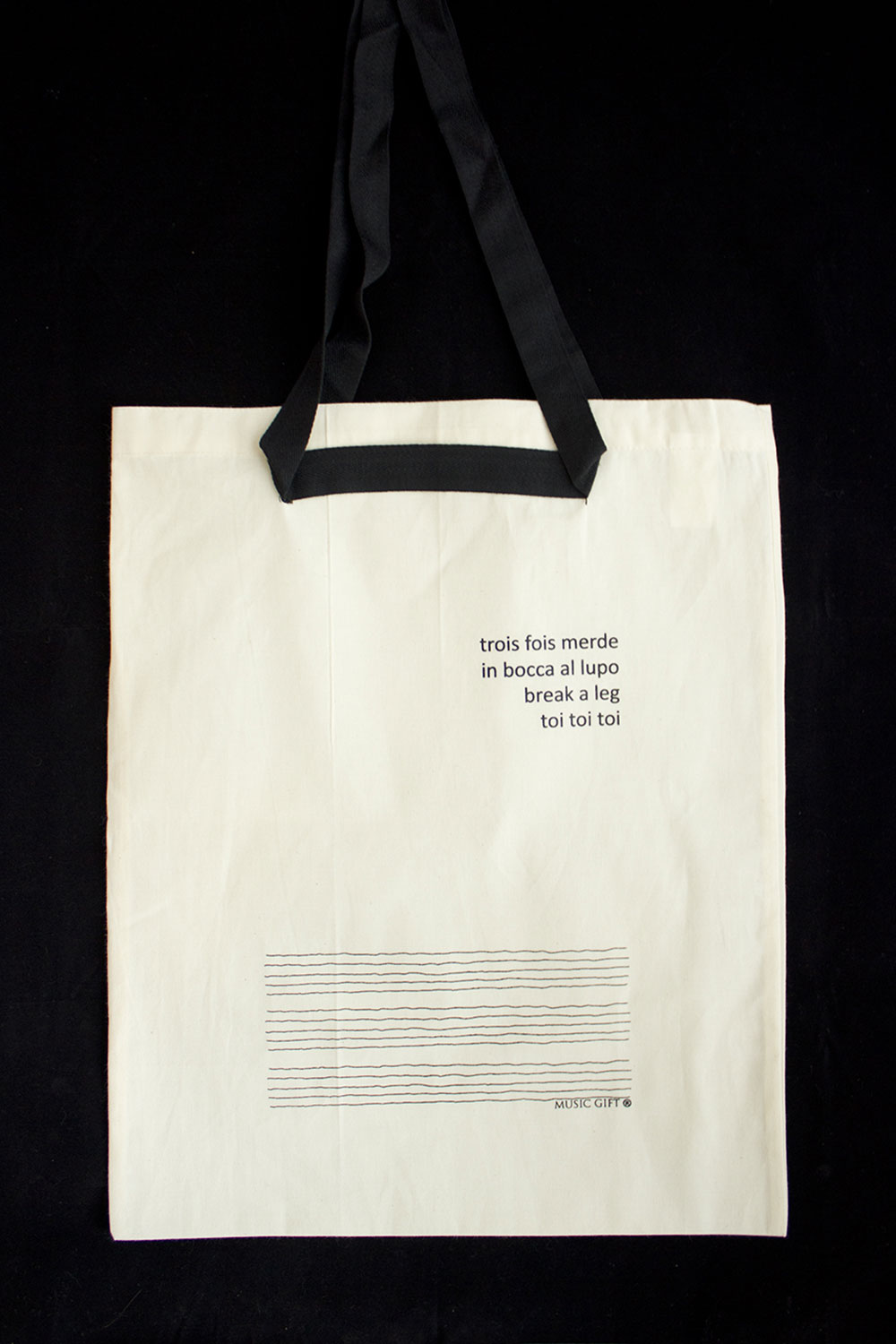MUSIC GIFT TOTE BAG 
