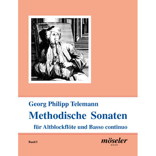 MOSELER TELEMANN G. PH. - METHODISCHE SONATEN VOL. 1 - FLB ET BC 