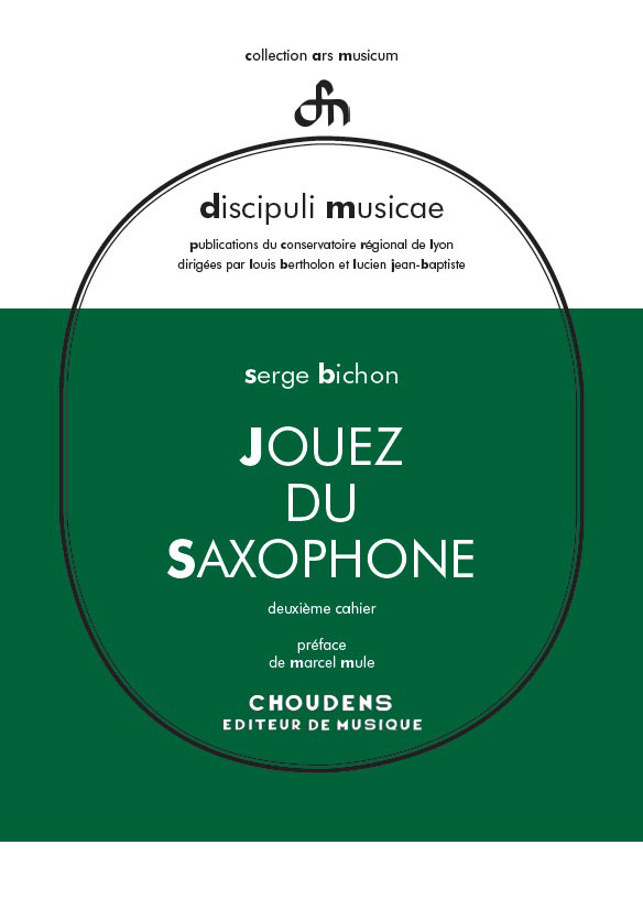 CHOUDENS BICHON S. - JOUEZ DU SAXOPHONE VOL. 2