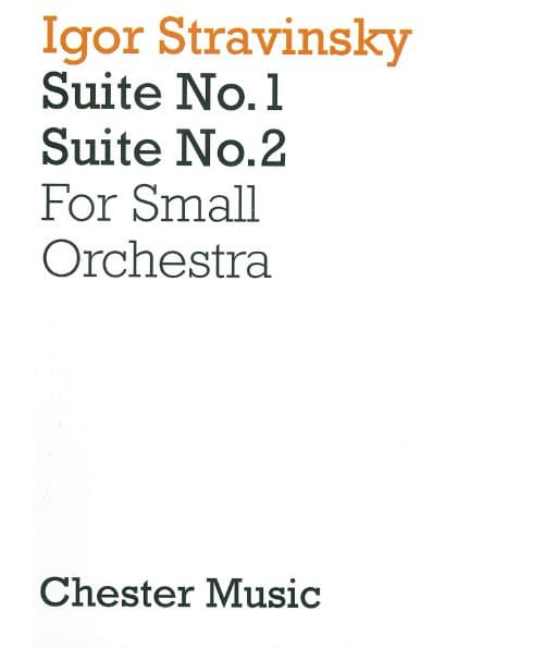 CHESTER MUSIC SUITE NO.1 AND SUITE NO.2 FOR SMALL ORCHESTRA