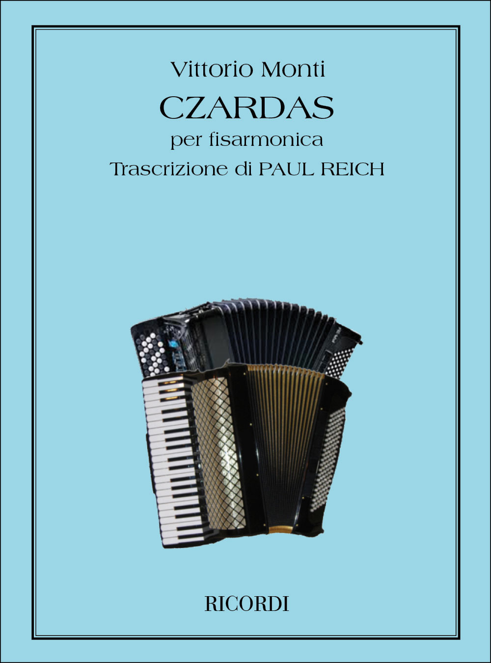 RICORDI MONTI V. - CZARDAS N.1 - ACCORDEON
