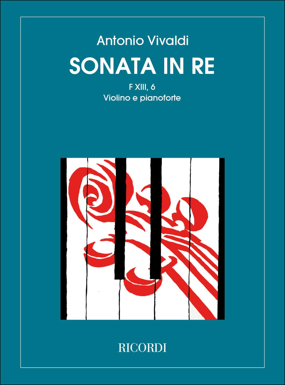 RICORDI VIVALDI A. - SONATE IN RE RV 10 - VIOLON ET PIANO