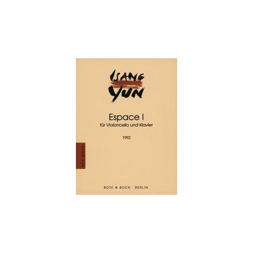 BOTE AND BOCK Yun Isang - Espace I