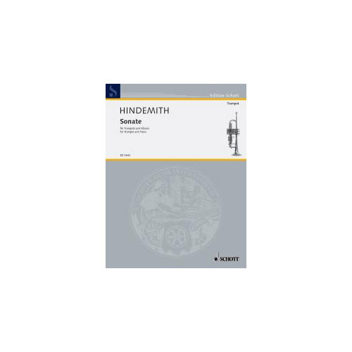 SCHOTT HINDEMITH PAUL - SONATA - TRUMPET AND PIANO