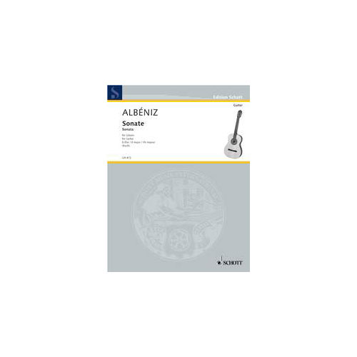 SCHOTT ALBENIZ M. - SONATE E-DUR - GUITARE 