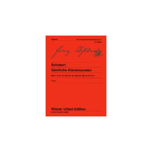 WIENER URTEXT EDITION SCHUBERT F. - SAMTLICHE KLAVIERSONATEN VOL.1