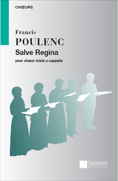 SALABERT POULENC F. - SALVE REGINA - CHOEUR MIXTE