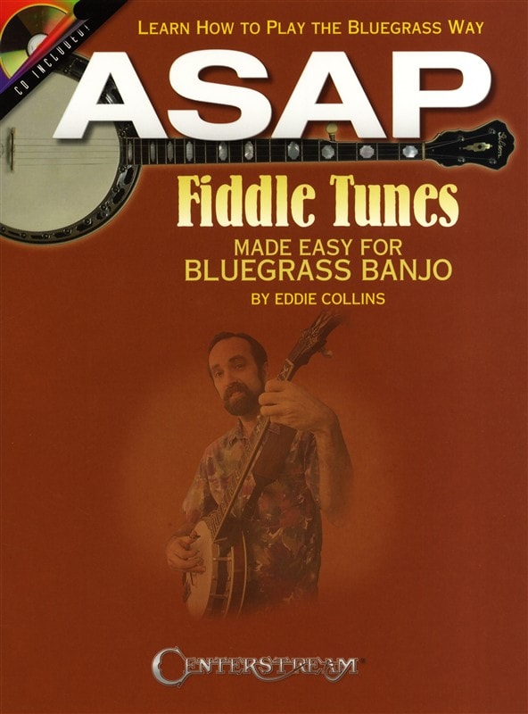 HAL LEONARD ASAP FIDDLE TUNES MADE EASY FOR BLUEGRASS BANJO TAB + CD - BANJO