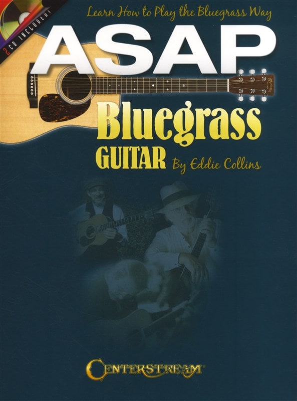 HAL LEONARD ASAP BLUEGRASS GUITAR - LEARN HOW TO PLAY THE BLUEGRASS WAY + CD - GUITAR TAB