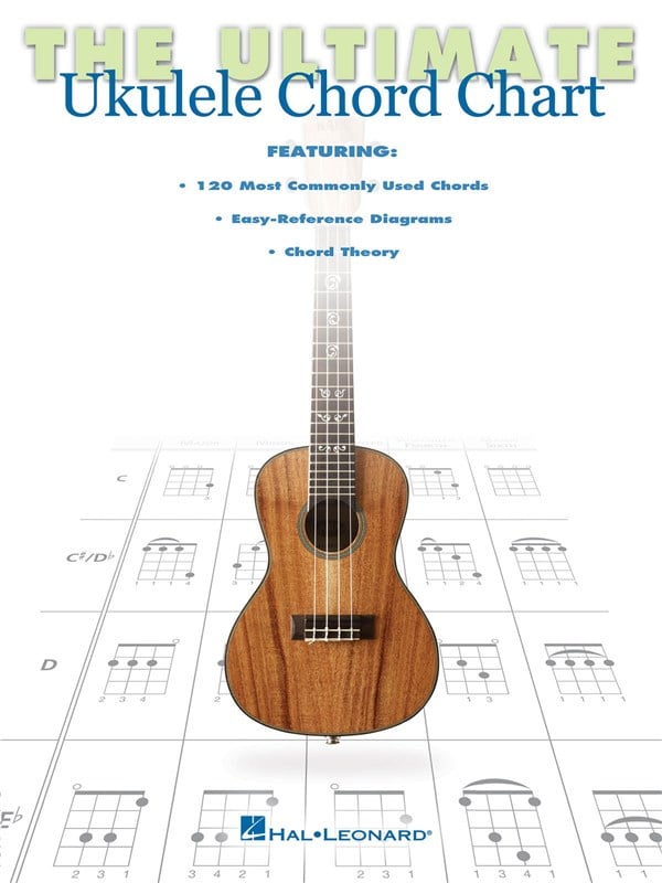 HAL LEONARD THE ULTIMATE UKULELE CHORD CHART - UKULELE