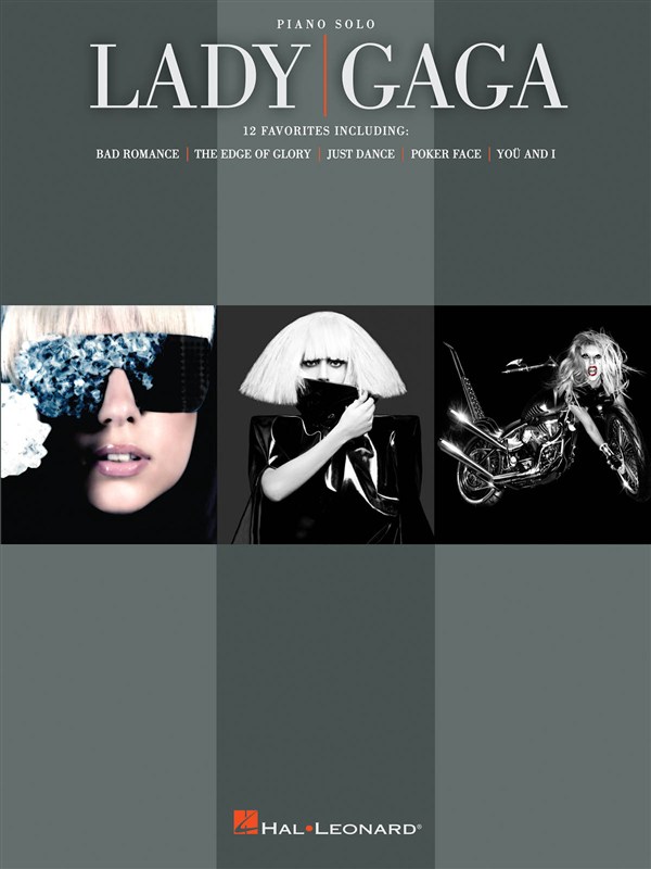 HAL LEONARD LADY GAGA - PIANO SOLO - PIANO SOLO
