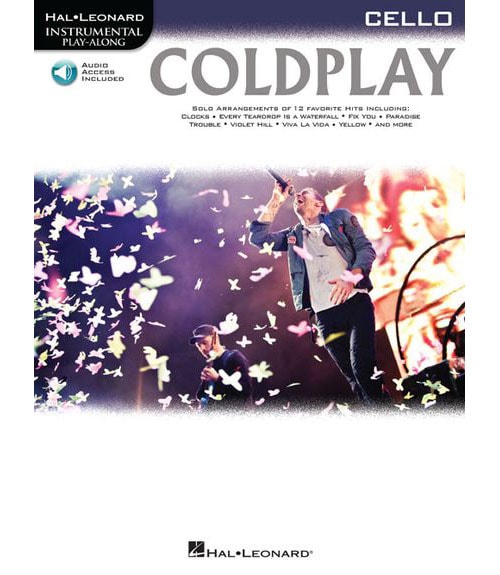 HAL LEONARD INSTRUMENTAL PLAY ALONG - COLDPLAY + MP3 - CELLO